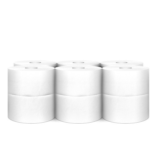 Hârtie igienică,două straturi Mini jumbo,12 role
